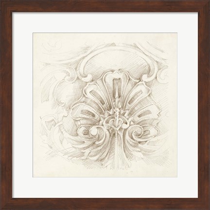 Framed Architectural Accent II Print