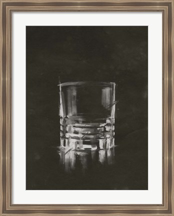 Framed Crystal Barware V Print