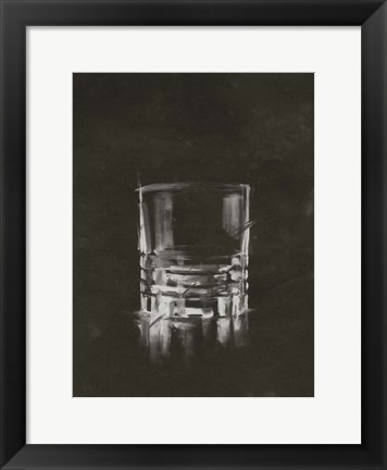 Framed Crystal Barware V Print