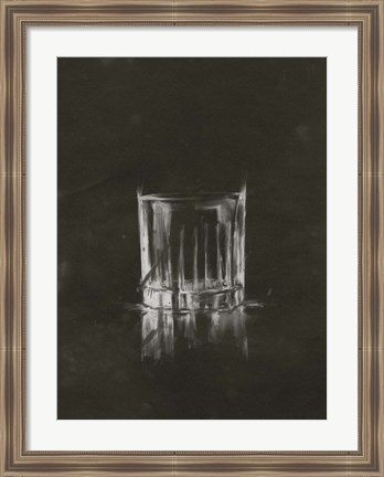 Framed Crystal Barware VII Print