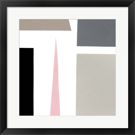 Framed Color Blocks IV Print