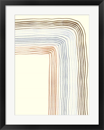 Framed Imperfect Lines II Print