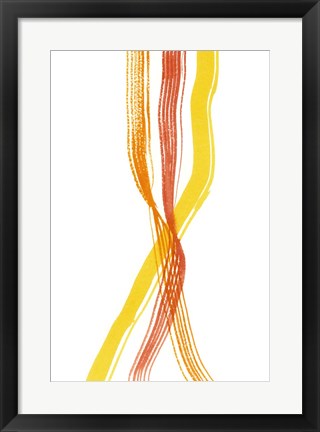 Framed Ribboned III Print