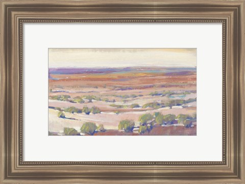 Framed High Desert Pastels I Print