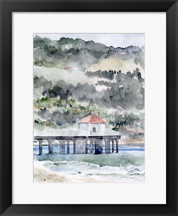 Framed Palos Verdes I Print