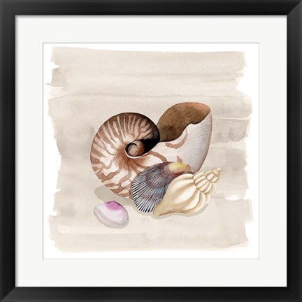 Framed Ocean Keepsake I Print