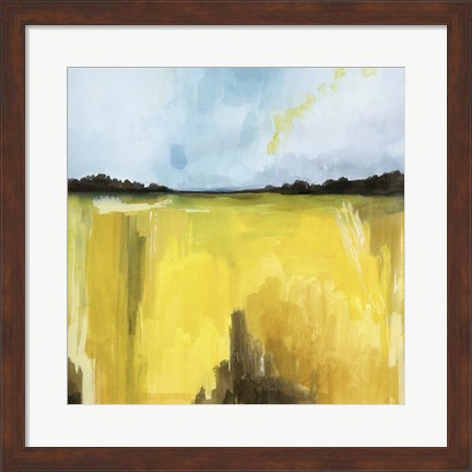 Framed Gilt Meadow I Print