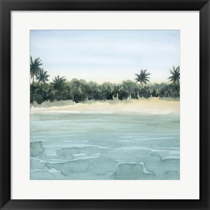 Framed Paradis I Print