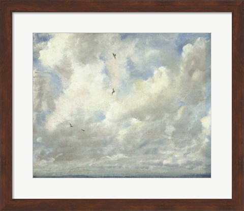 Framed Cloud Study, 1821 Print