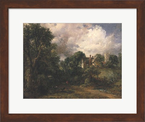 Framed Glebe Farm, 1827 Print