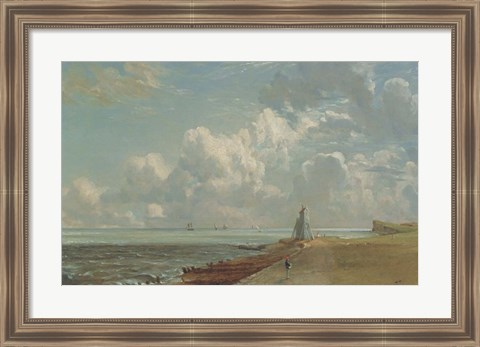 Framed Harwich, The Low Lighthouse and Beacon Hill Print