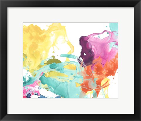 Framed Elemental Motion II Print