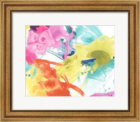 Framed Elemental Motion III Print