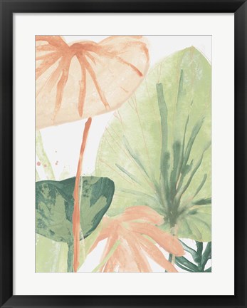 Framed Blush Breeze IV Print