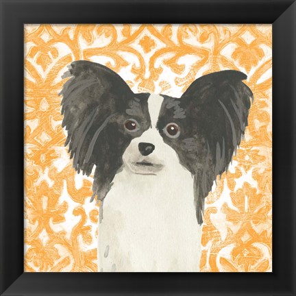 Framed Parlor Pooches III Print