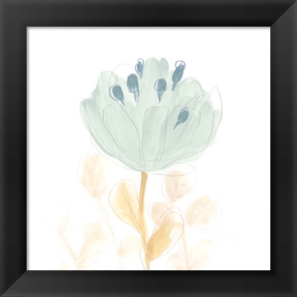 Framed Petite Petals V Print