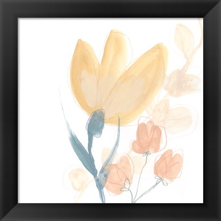 Framed Petite Petals VIII Print