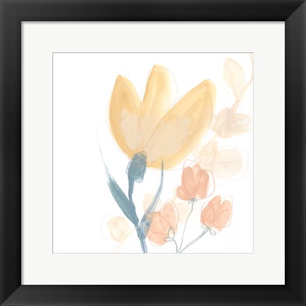 Framed Petite Petals VIII Print