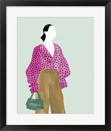 Framed Standing Figure II Print