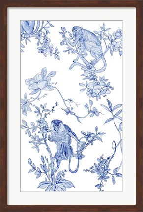 Framed Monkey Land II Print