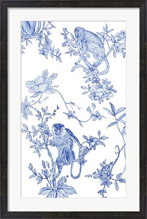 Framed Monkey Land II Print