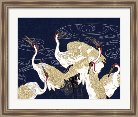 Framed Beyond the Moon III Print