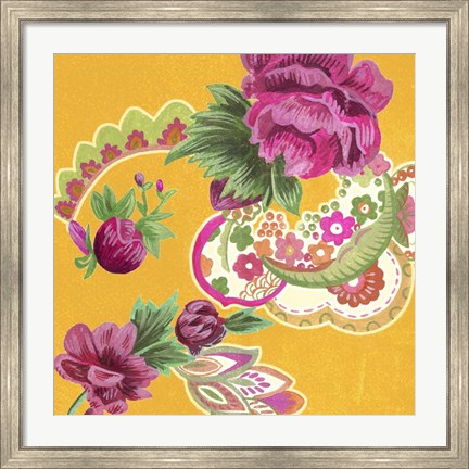 Framed China Garden II Print