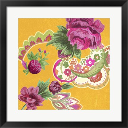 Framed China Garden II Print