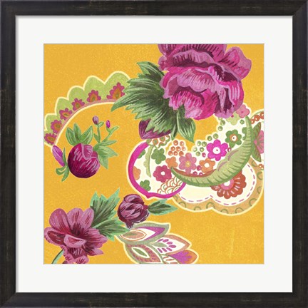 Framed China Garden II Print