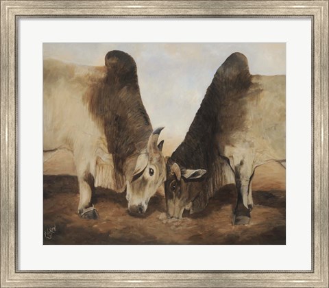 Framed Stand Off II Print