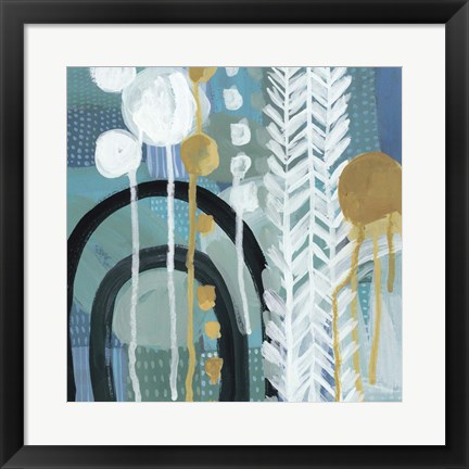 Framed Ocean Garden II Print