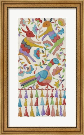 Framed Animal Tapestry II Print