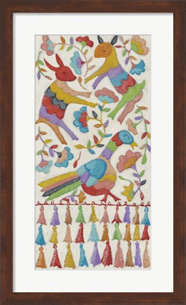 Framed Animal Tapestry II Print