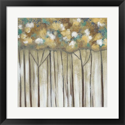 Framed Golden Canopy II Print