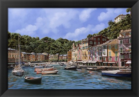 Framed Portofino Print