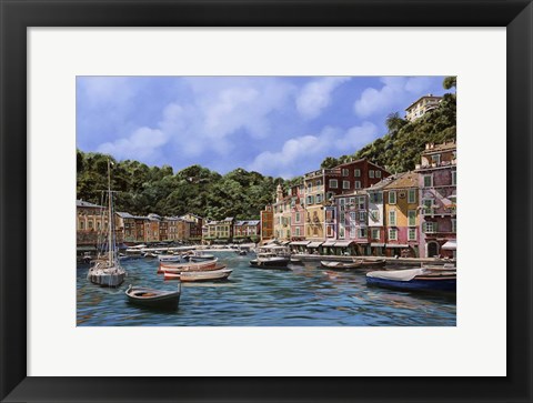 Framed Portofino Print