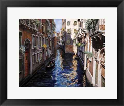 Framed Venezia Blu Print