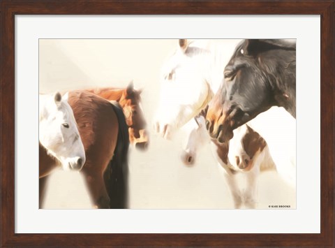 Framed Herd Print