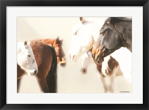 Framed Herd Print