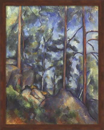 Framed Pines, 1896-99 Print