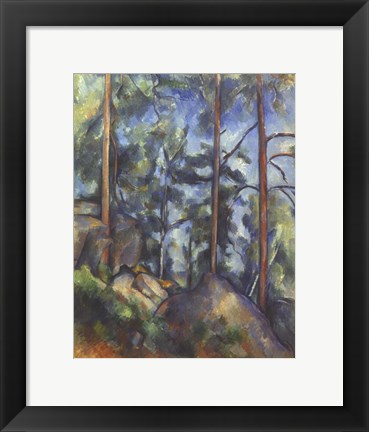 Framed Pines, 1896-99 Print