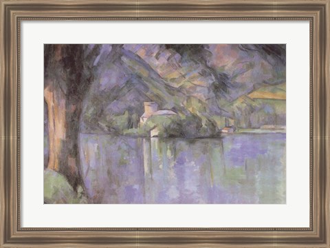 Framed Le Lac Annecy Print