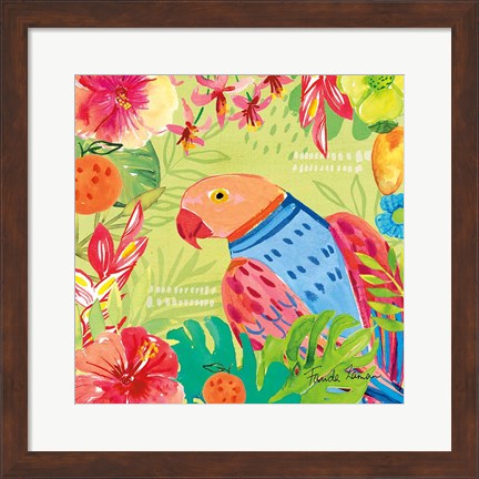 Framed Tutti Frutti V Print