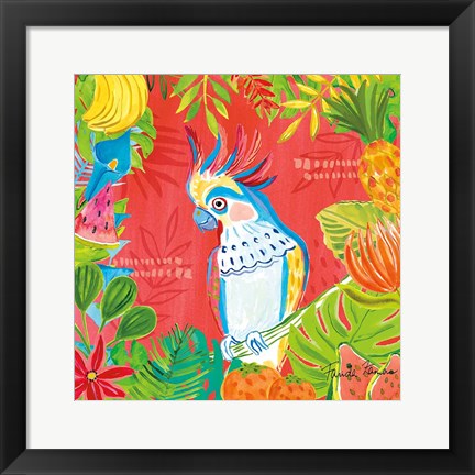 Framed Tutti Frutti VII Print