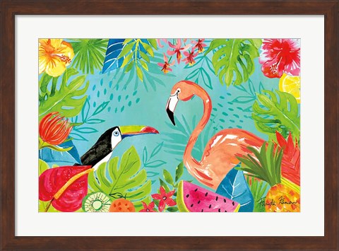 Framed Tutti Frutti III Print