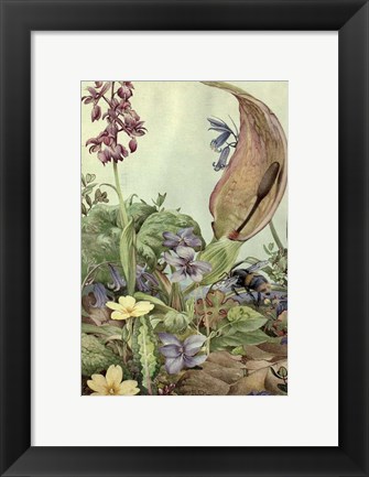 Framed Garden Fantasy II Print