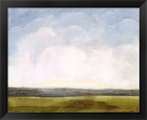 Framed Cumulus Horizon I Print