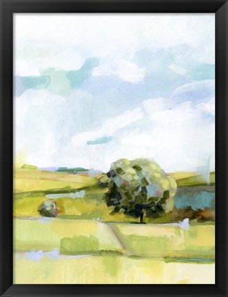 Framed Valley Breeze II Print