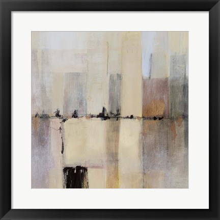 Framed City Strata II Print