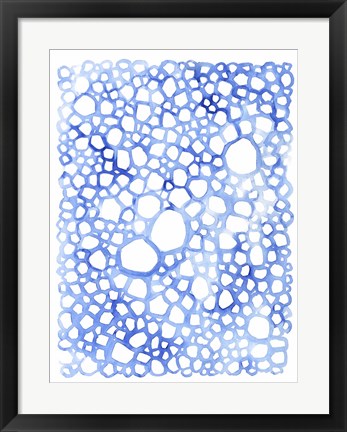 Framed Indigo Plexus II Print